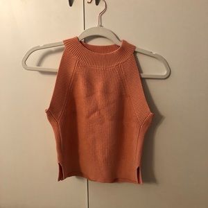 Crop knit top